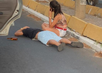 Motorista é baleado após atropelar ciclista na Avenida Raul Lopes